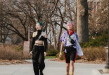 The Street Style Pieces You’ll Reach for Again and Again two people walking in the street